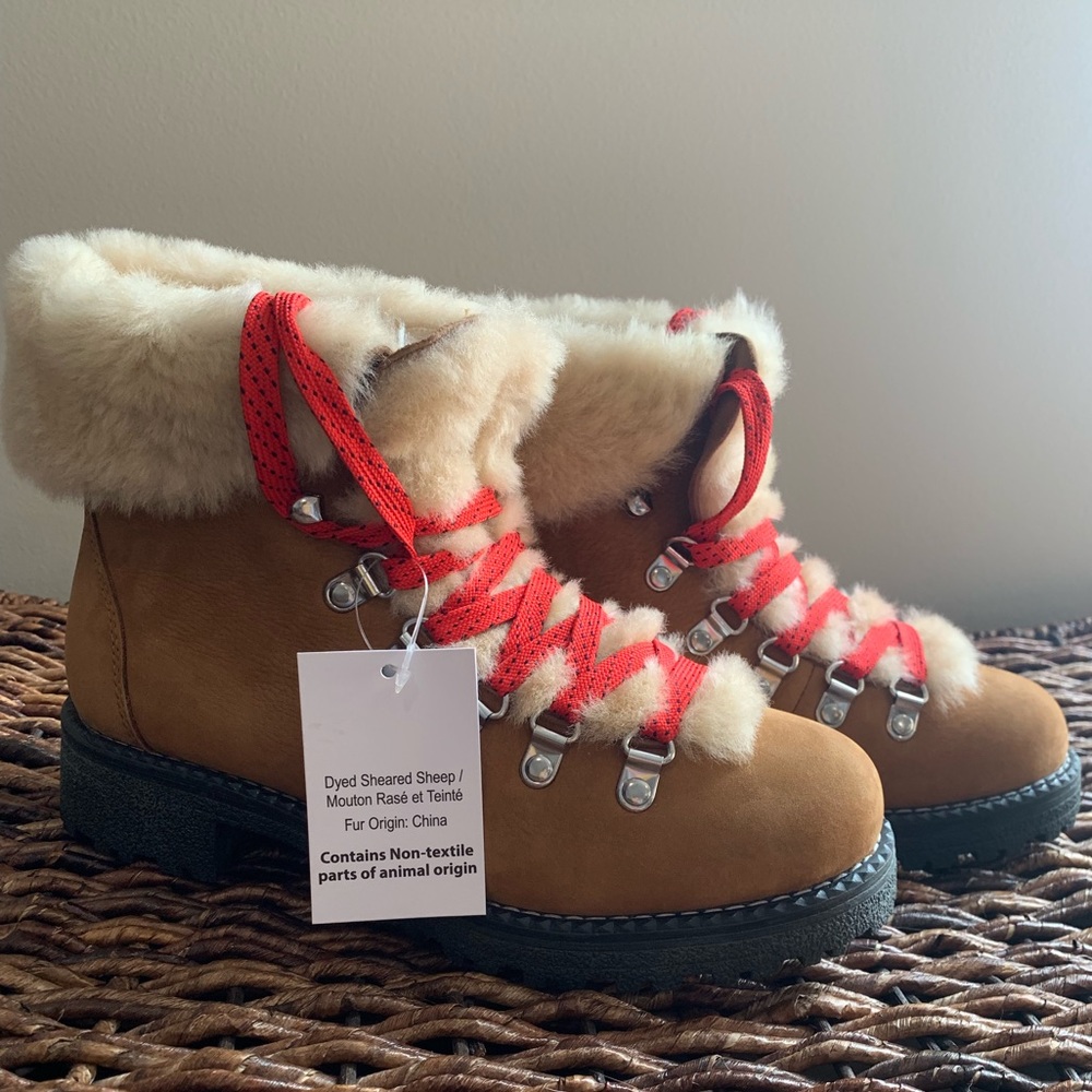 *BRAND NEW* JCrew winter boots with shearling